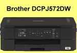 Brother DCPJ572DW , 3-in-1 Tintenstrahl-Multifunktionsdrucker