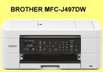 BROTHER-MFC-J497DW, 4-in-1 Tintenstrah-Multifunktionsdrucker