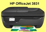 HP-OfficeJet-3831, 4-in-1 Tintenstrahl-Multifunktionsdrucker